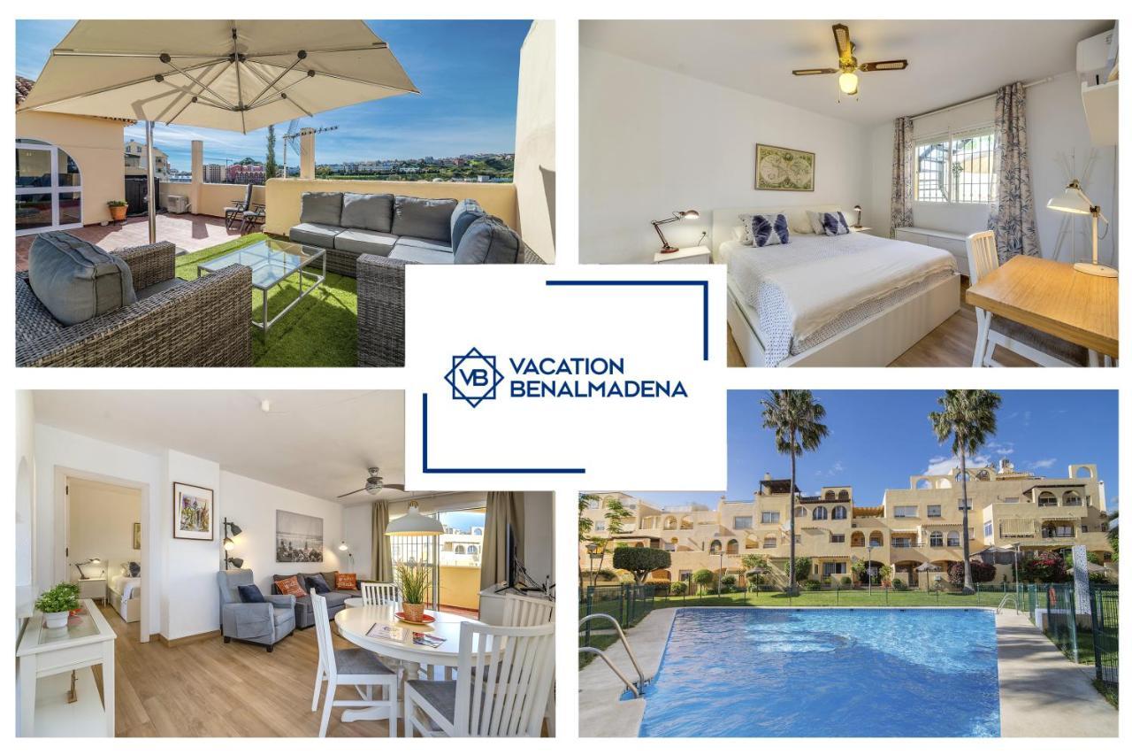 Апартаменти Vb Fantastic 3Bdr Duplex With Large Terrace Бенальмадена Екстер'єр фото